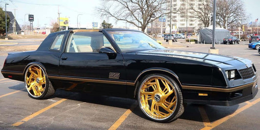 1987 Monte Carlo SS on 24-inch Gold Savini Wheels