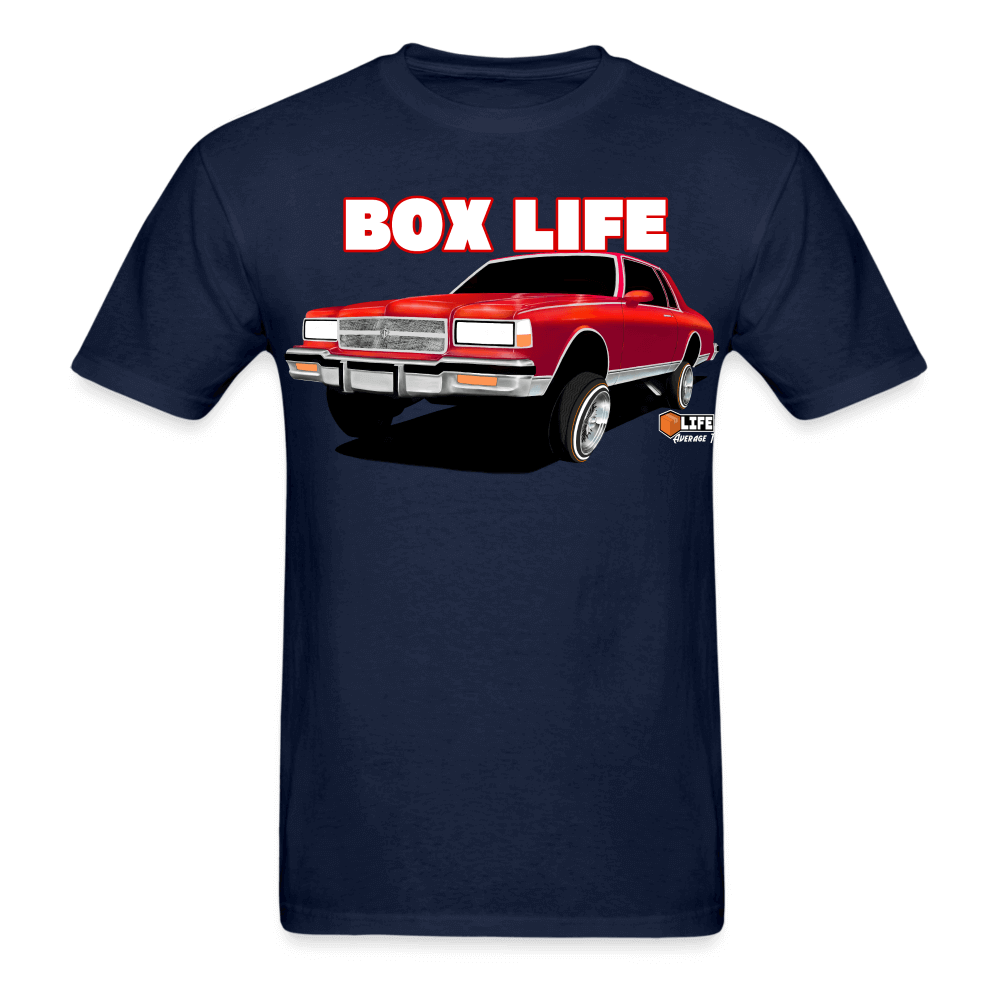 Box Chevy Life Lowrider Landau T-Shirt - AverageTApparel-