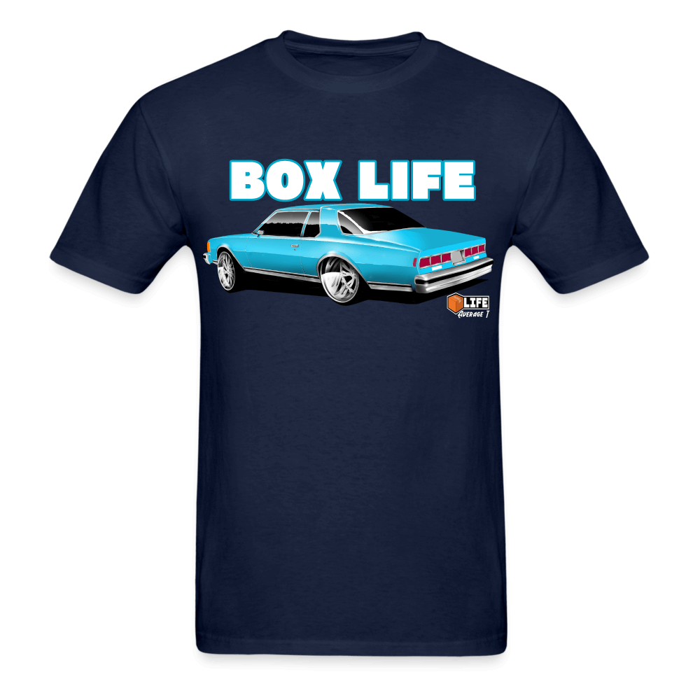 79 Blue Landau Box Chevy Life T-Shirt - AverageTApparel-