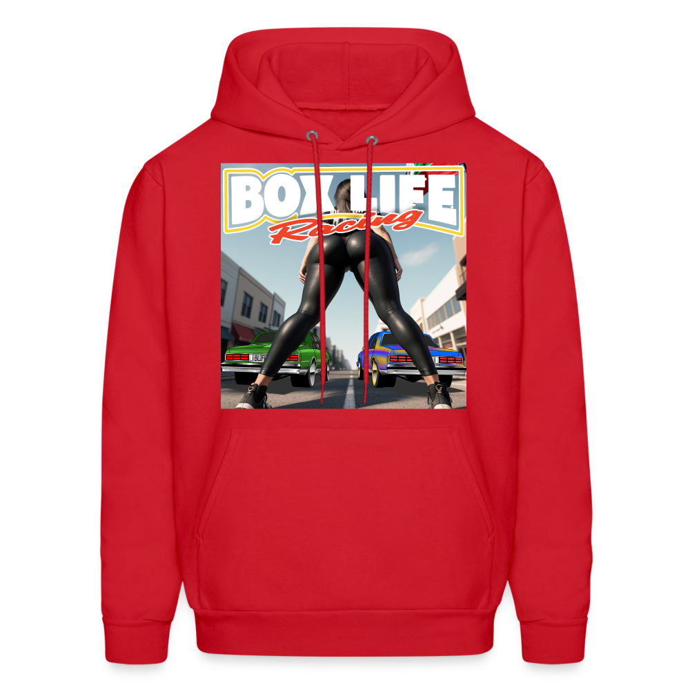 Box Chevy Caprice Life Racing Hoodie - red