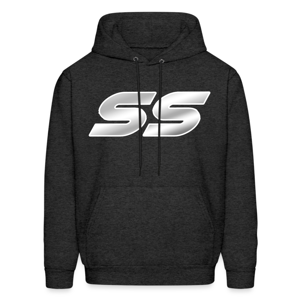 Monte Carlo SS Letter Hoodie - charcoal grey