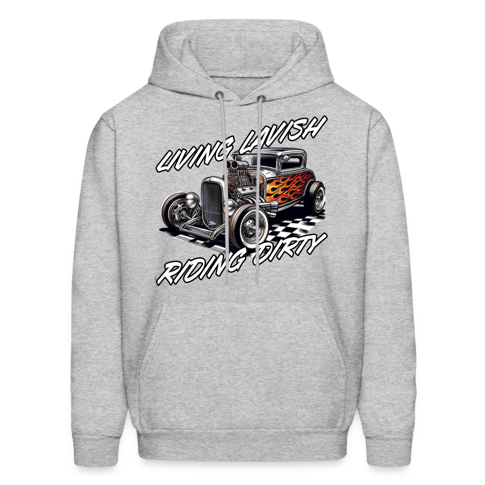 Living Lavish Hoodie - heather gray