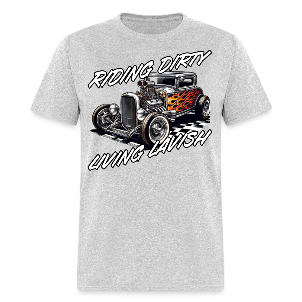 Living Lavish T-Shirt - heather gray