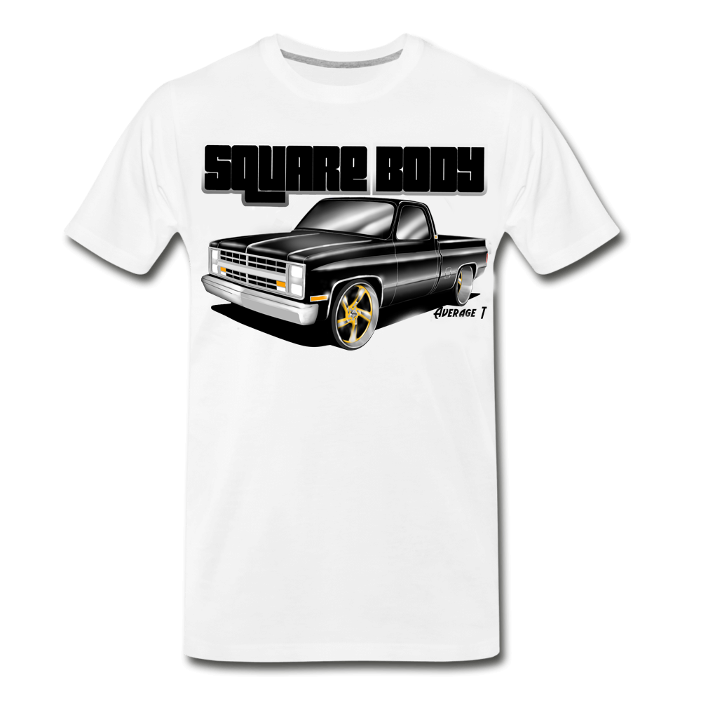 Squarebody on 26s t shirt Square body C10