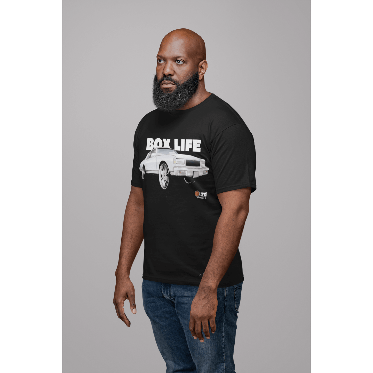 Box Chevy Life Landau White T-Shirt, Box Chevy, Chevy, chevrolet, caprice, shirt, tshirt, - AverageTApparel-