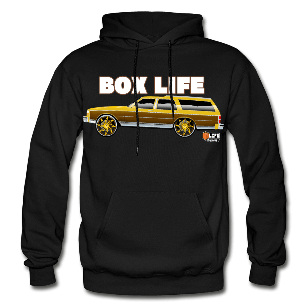 Box Chevy Life Longroof Station Wagon caprice Hoodie - AverageTApparel-
