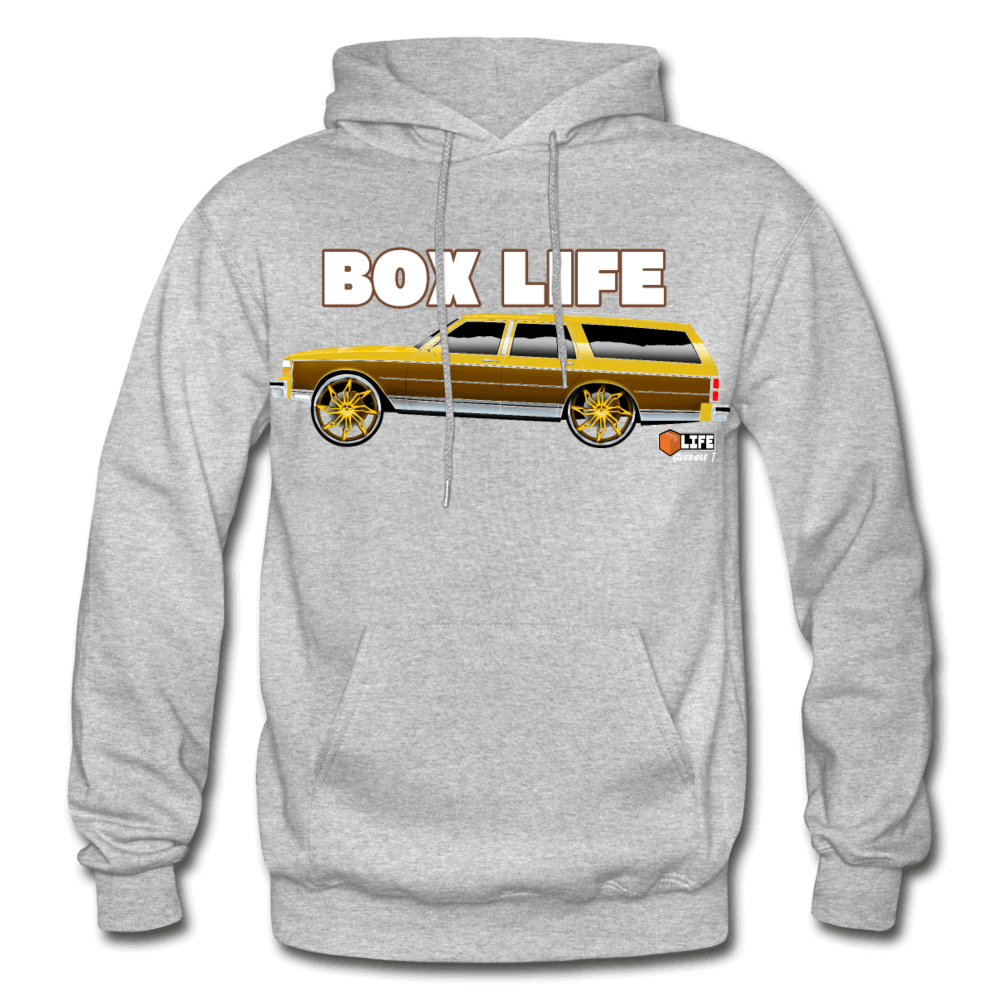 Box Chevy Life Longroof Station Wagon caprice Hoodie - AverageTApparel-