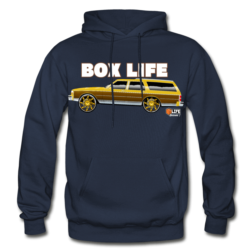 Box Chevy Life Longroof Station Wagon caprice Hoodie - AverageTApparel-