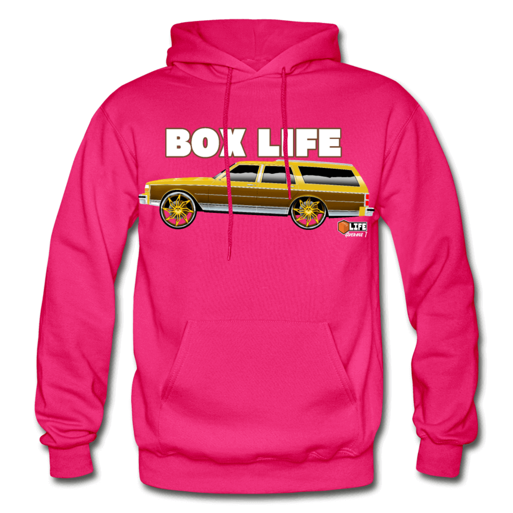 Box Chevy Life Longroof Station Wagon caprice Hoodie - AverageTApparel-