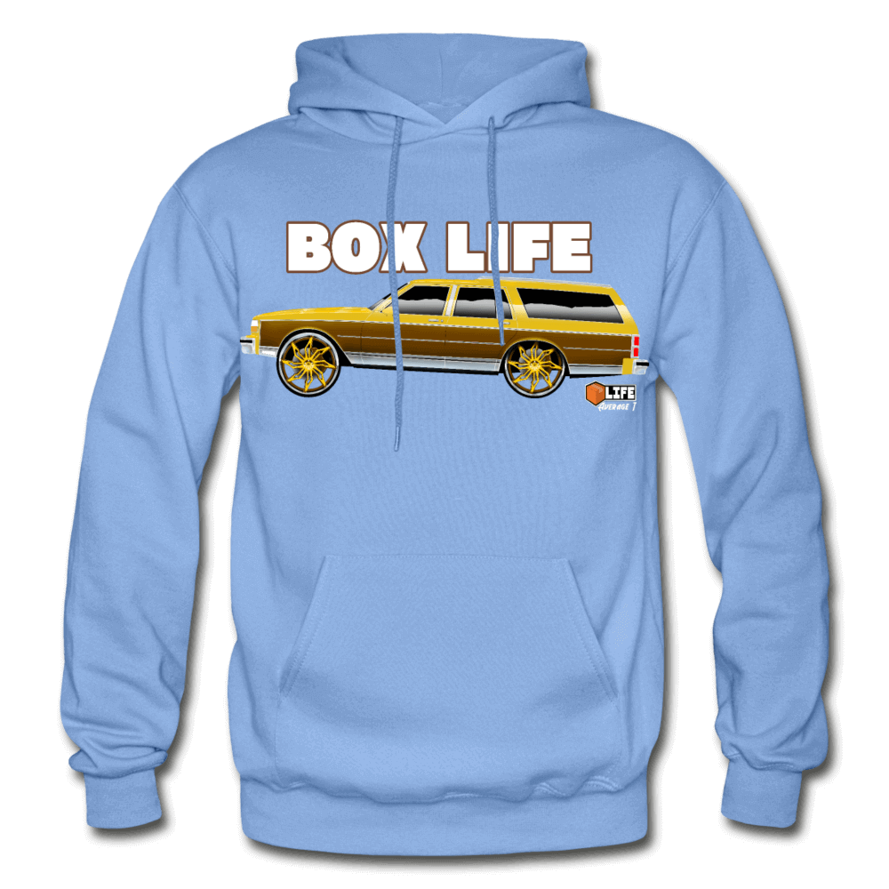 Box Chevy Life Longroof Station Wagon caprice Hoodie - AverageTApparel-