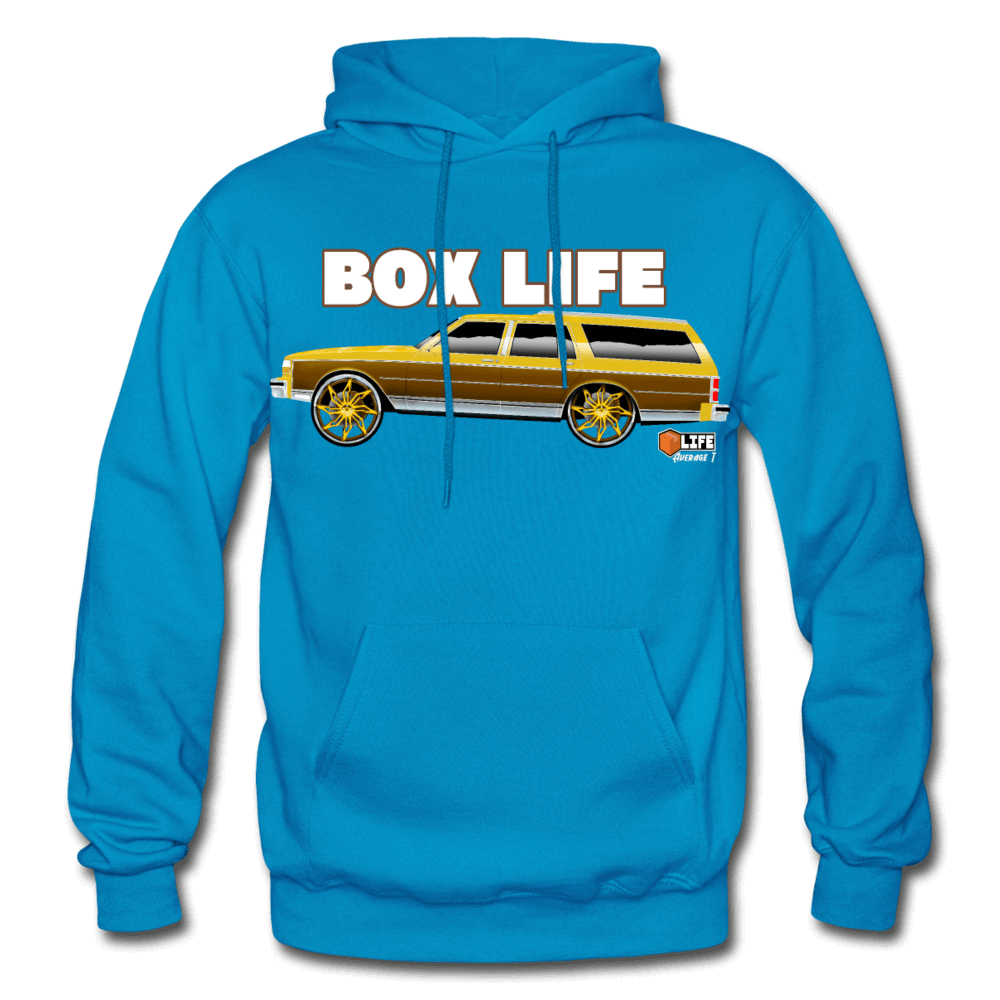 Box Chevy Life Longroof Station Wagon caprice Hoodie - AverageTApparel-