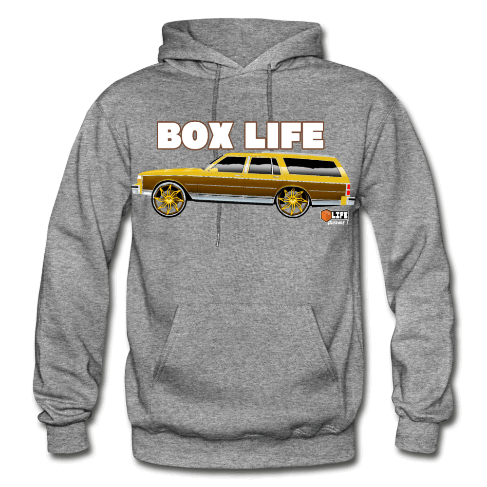 Box Chevy Life Longroof Station Wagon caprice Hoodie - AverageTApparel-