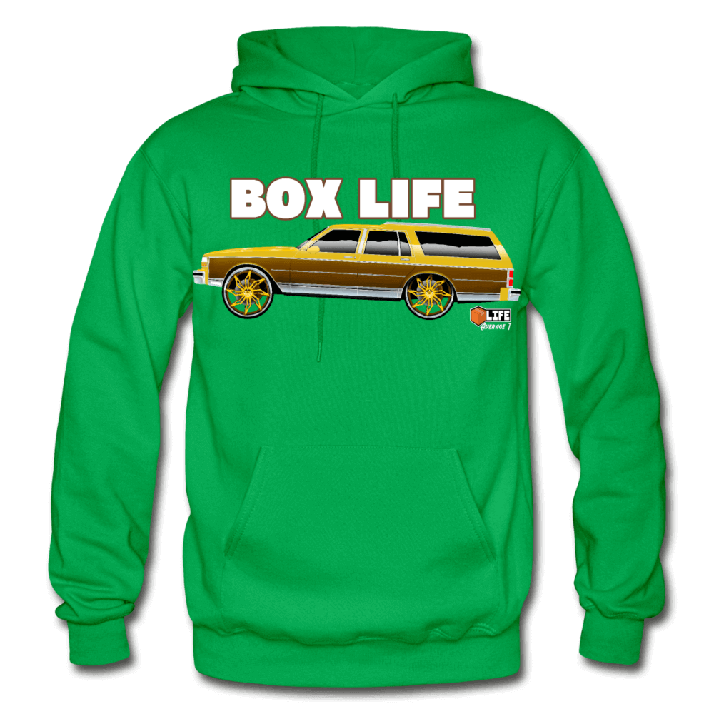 Box Chevy Life Longroof Station Wagon caprice Hoodie - AverageTApparel-
