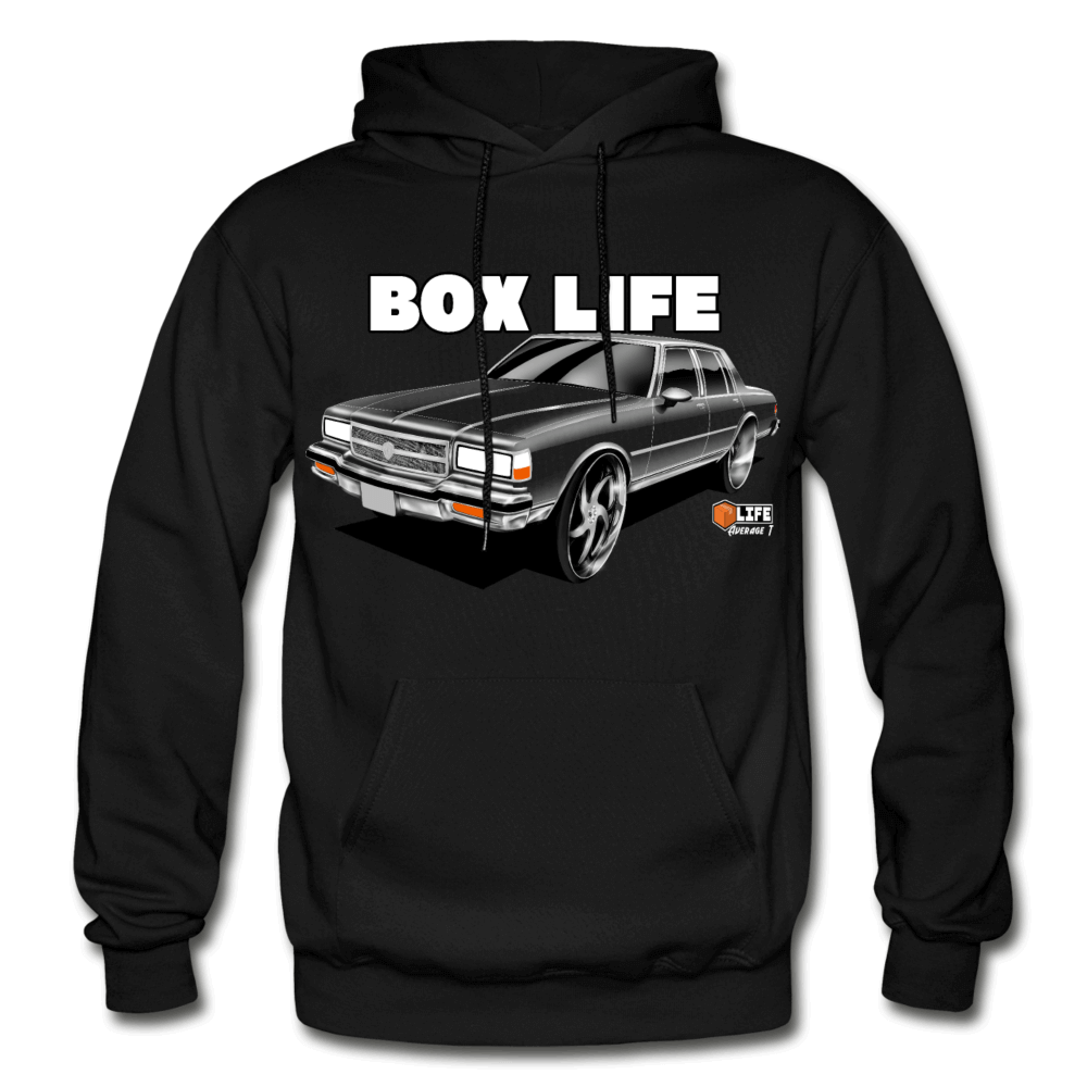Box chevy Life Baldhead caprice Hoodie - AverageTApparel-