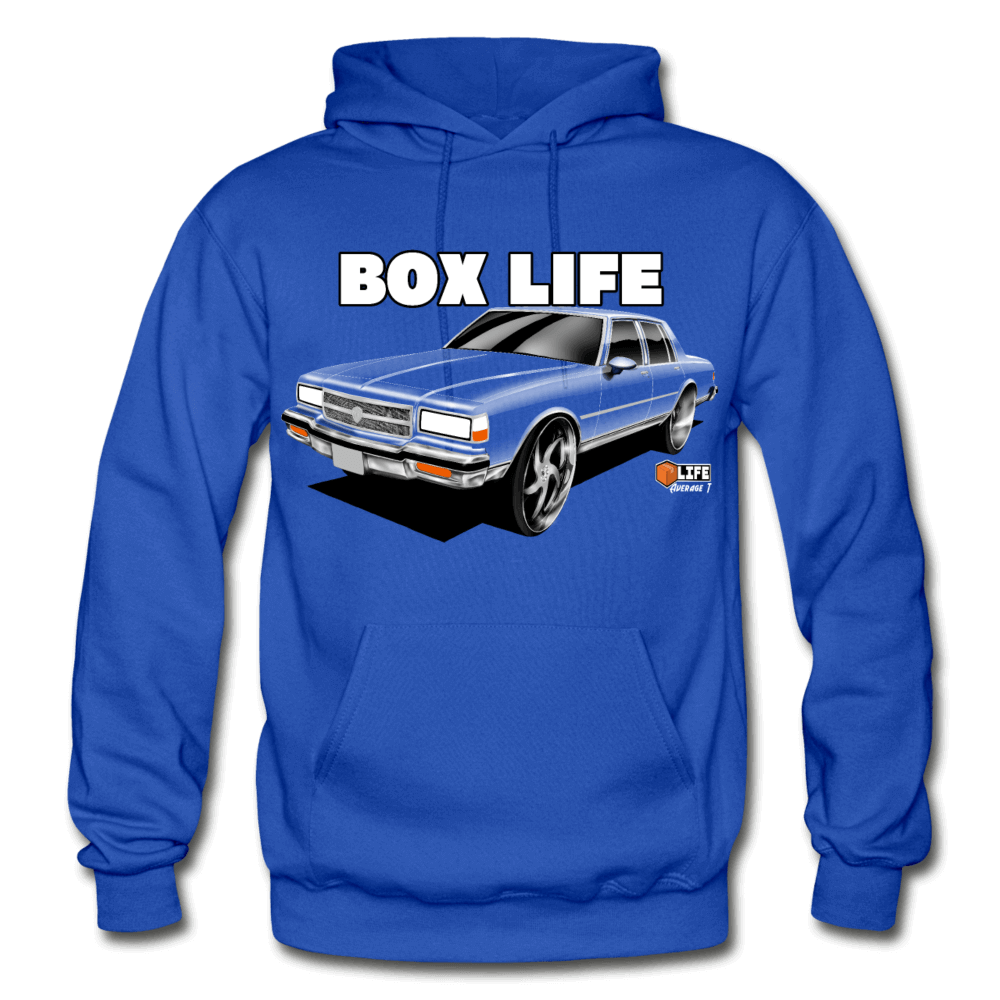 Box chevy Life Baldhead caprice Hoodie - AverageTApparel-