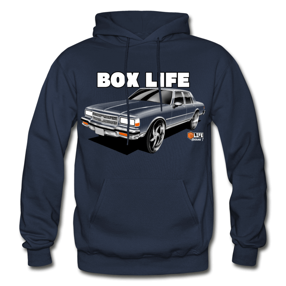 Box chevy Life Baldhead caprice Hoodie - AverageTApparel-