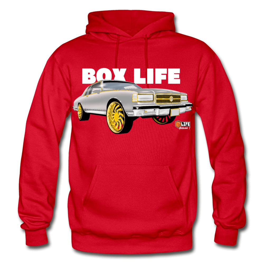 Box chevy Life Grey Landau caprice Hoodie - AverageTApparel-