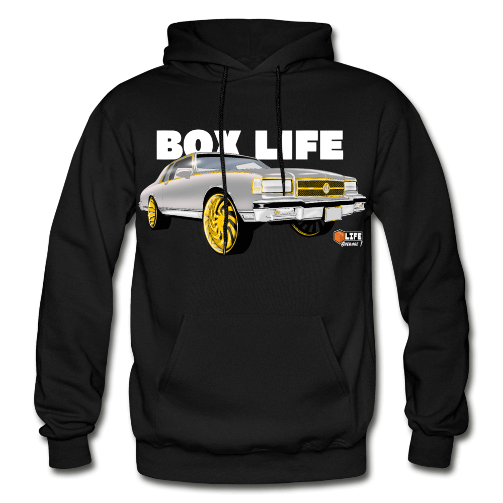 Box chevy Life Grey Landau caprice Hoodie - AverageTApparel-