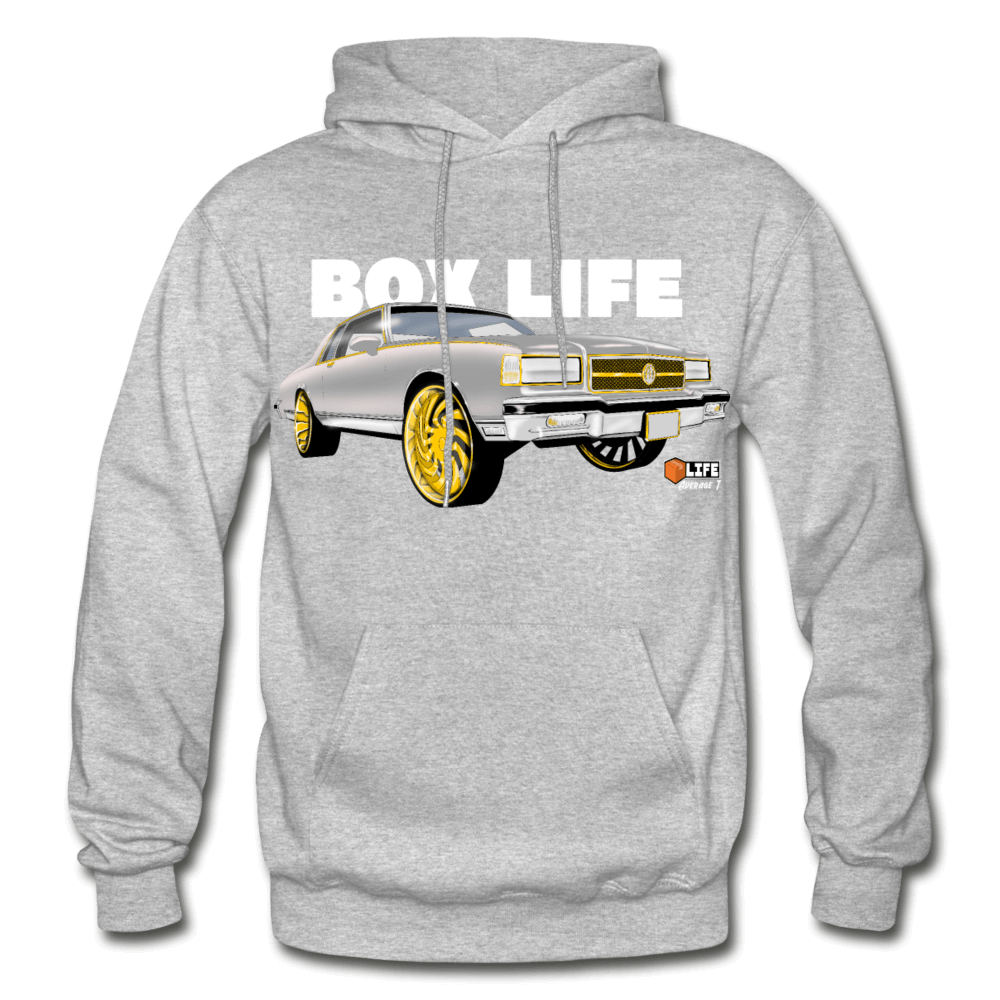 Box chevy Life Grey Landau caprice Hoodie - AverageTApparel-