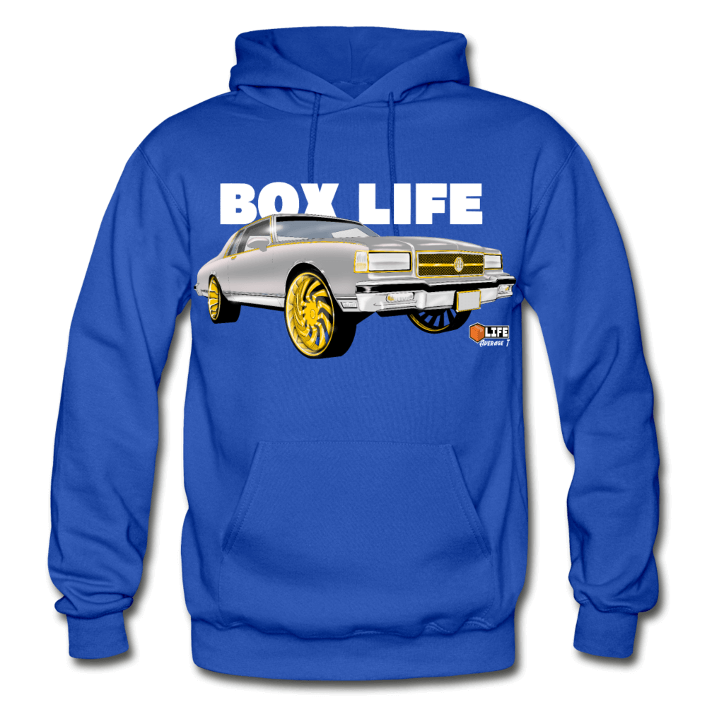 Box chevy Life Grey Landau caprice Hoodie - AverageTApparel-