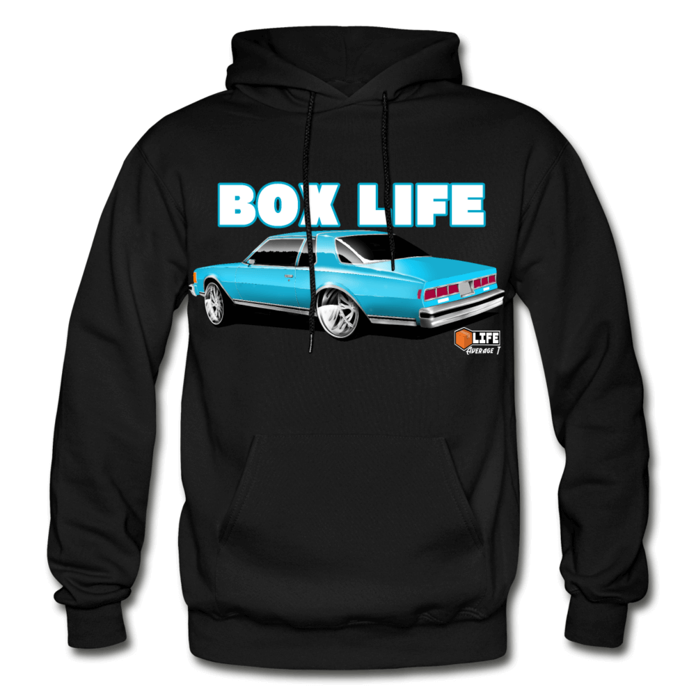 Box chevy Life 79 Landau Blue caprice Hoodie - AverageTApparel-