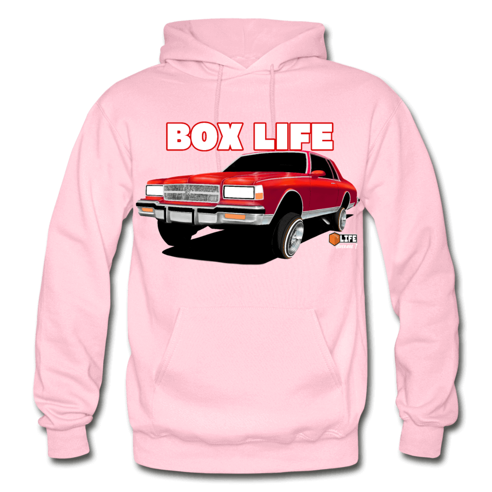 Box Chevy Life Lowrider Landau caprice Hoodie - AverageTApparel-