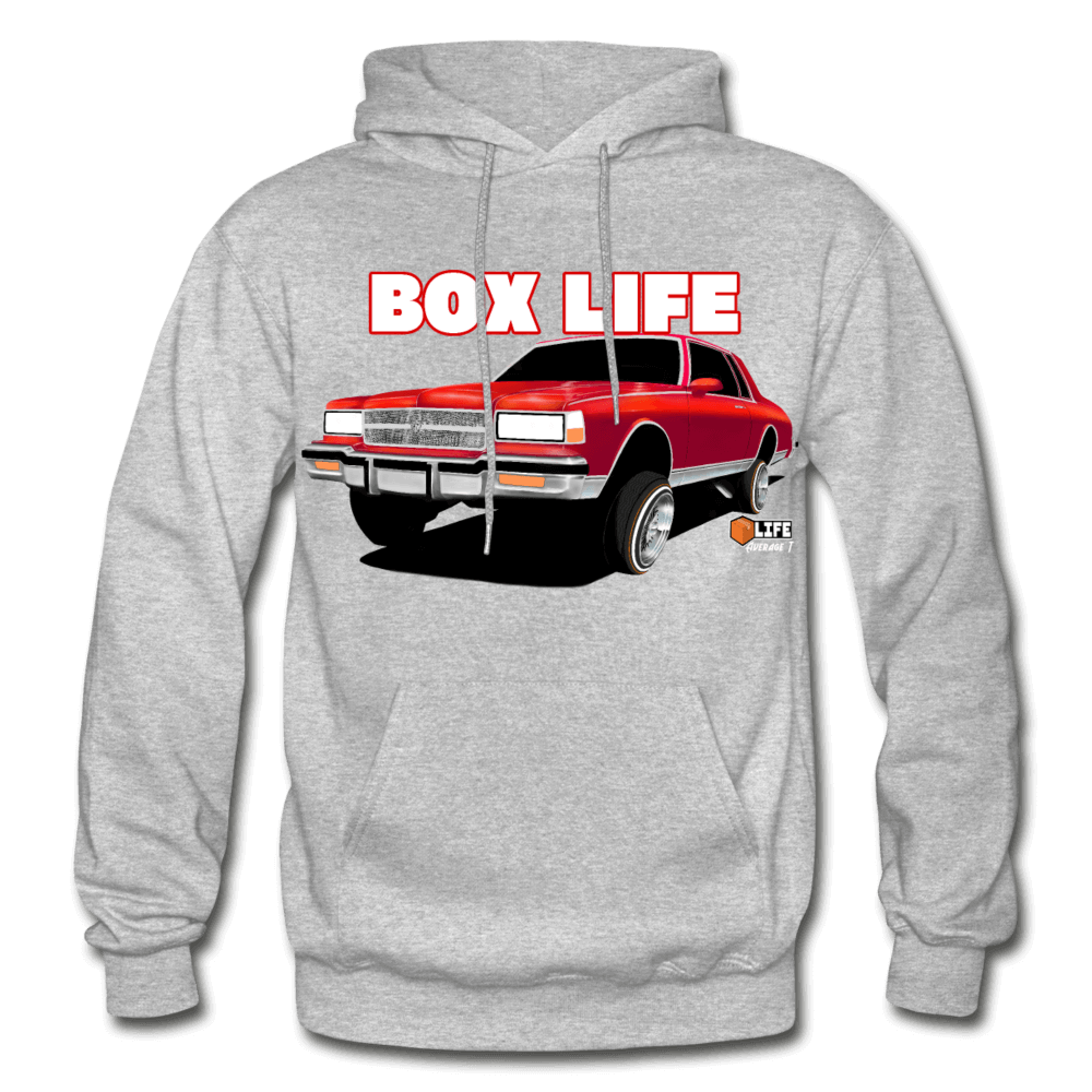 Box Chevy Life Lowrider Landau caprice Hoodie - AverageTApparel-