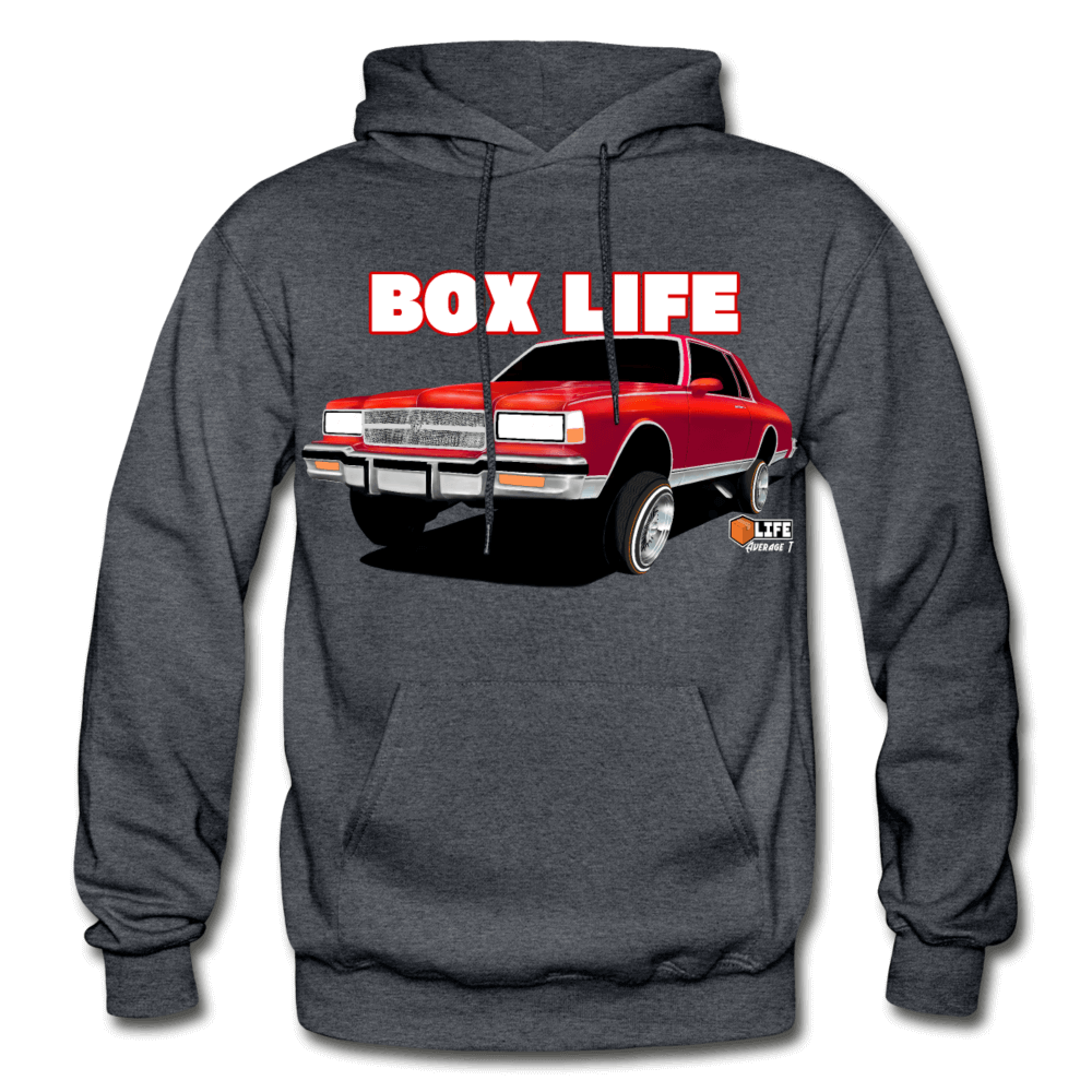Box Chevy Life Lowrider Landau caprice Hoodie - AverageTApparel-
