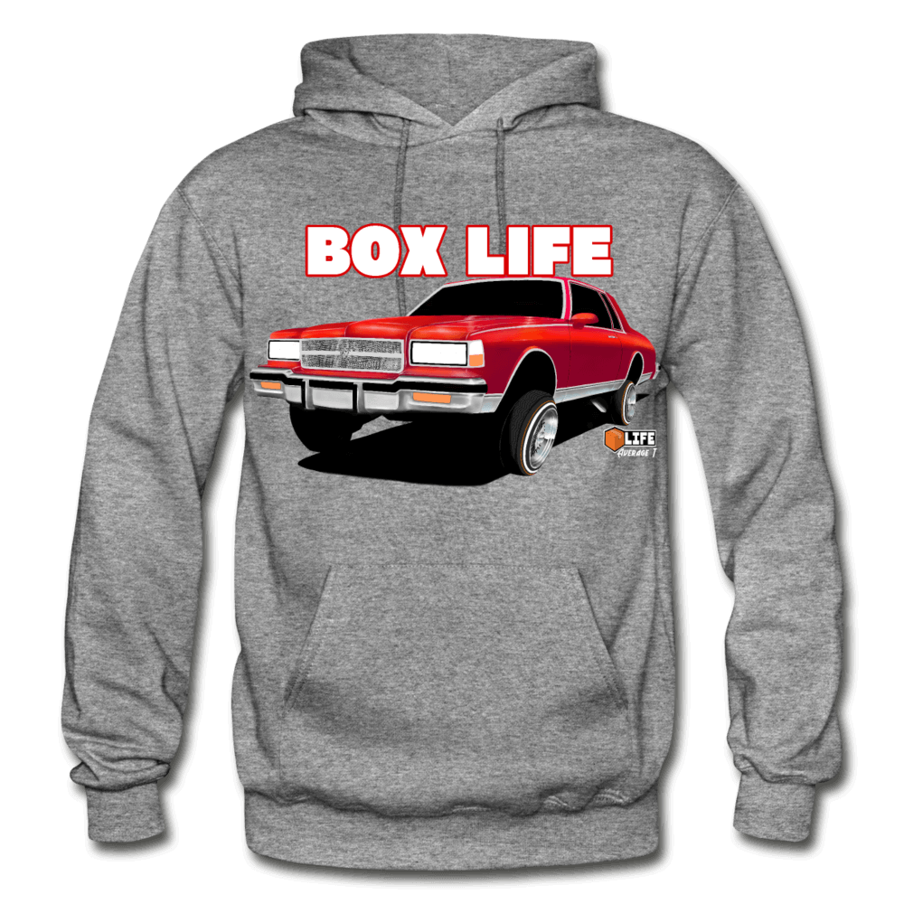 Box Chevy Life Lowrider Landau caprice Hoodie - AverageTApparel-