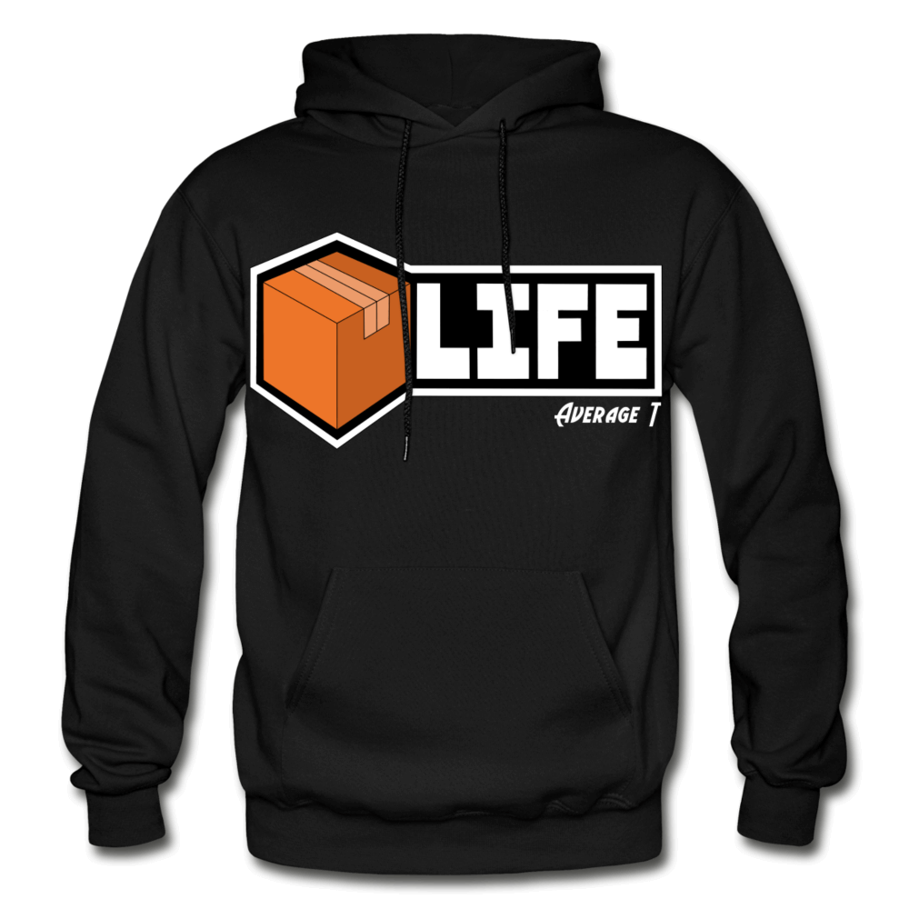 Box Life Emblem Hoodie - AverageTApparel-