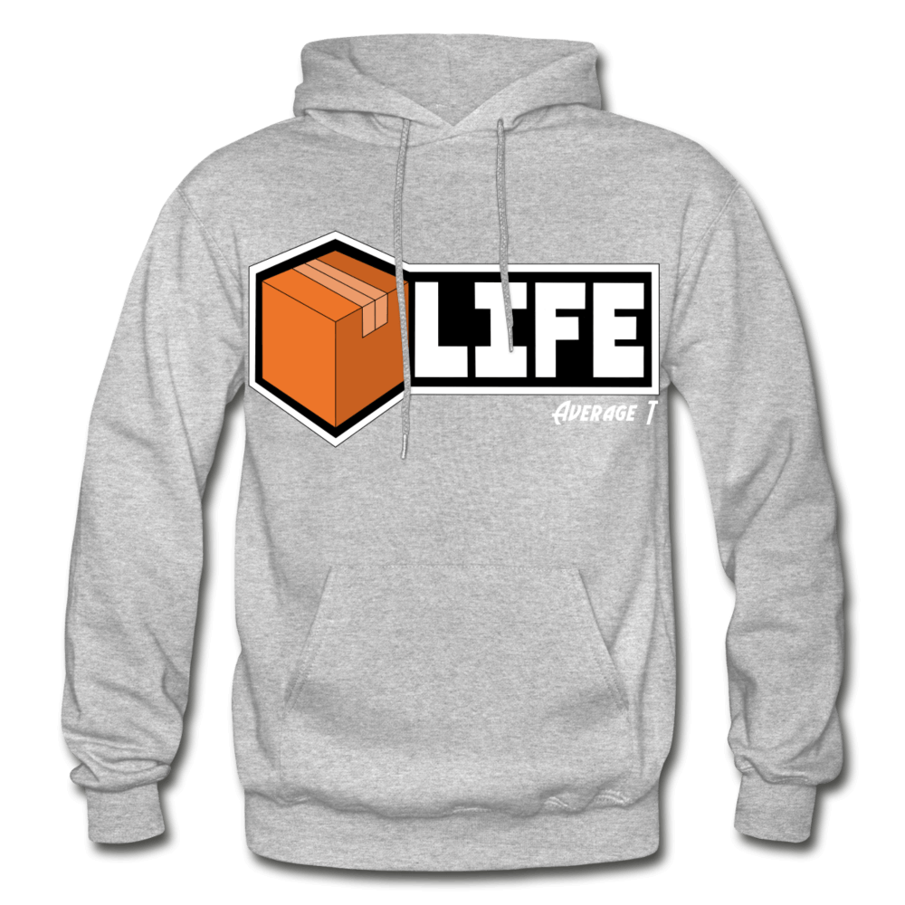 Box Life Emblem Hoodie - AverageTApparel-