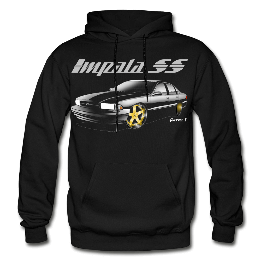 Impala SS Gold Letter Hoodie - AverageTApparel-