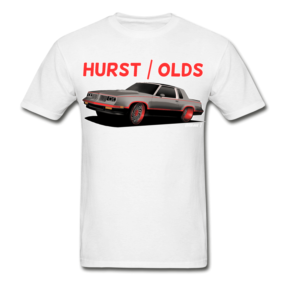 HURST / OLDS T-Shirt Oldsmobile 442 tshirt, t shirt - AverageTApparel-