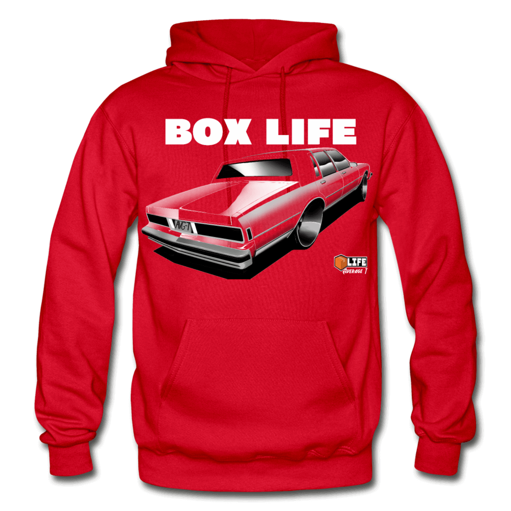 Box Chevy Life LS Brougham caprice Hoodie - AverageTApparel-