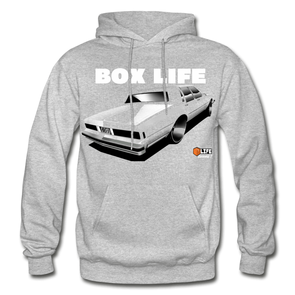 Box Chevy Life LS Brougham caprice Hoodie - AverageTApparel-