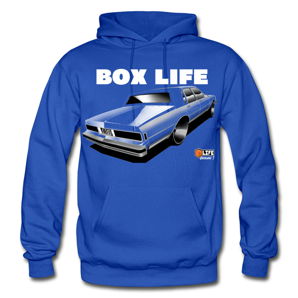 Box Chevy Life LS Brougham caprice Hoodie - AverageTApparel-