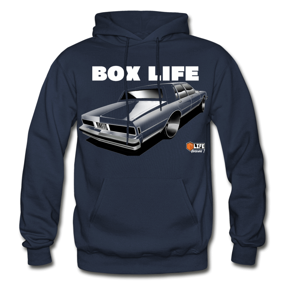 Box Chevy Life LS Brougham caprice Hoodie - AverageTApparel-