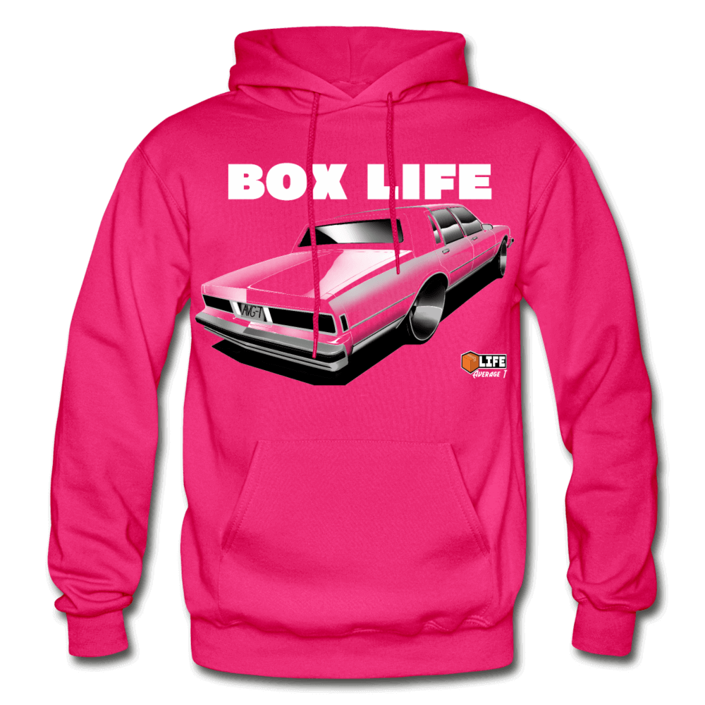 Box Chevy Life LS Brougham caprice Hoodie - AverageTApparel-