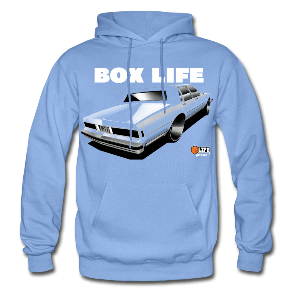 Box Chevy Life LS Brougham caprice Hoodie - AverageTApparel-