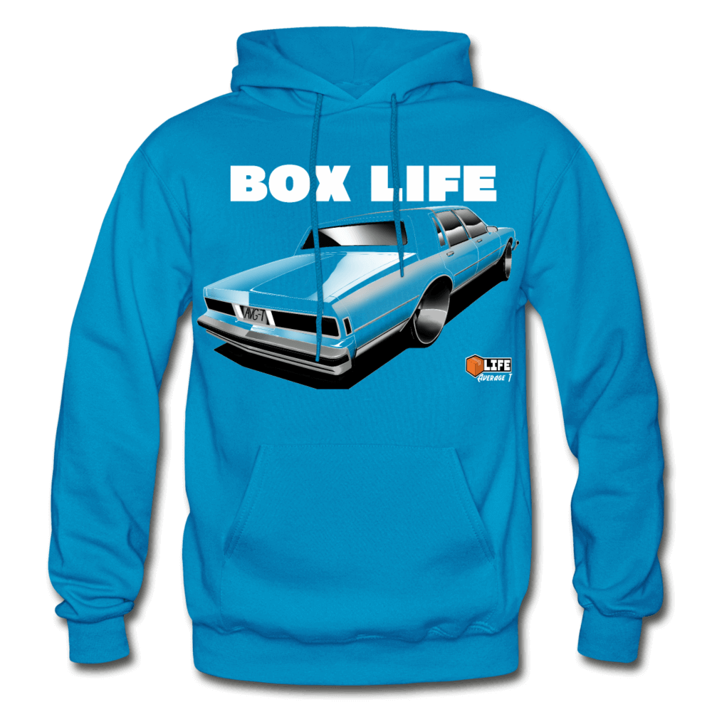 Box Chevy Life LS Brougham caprice Hoodie - AverageTApparel-