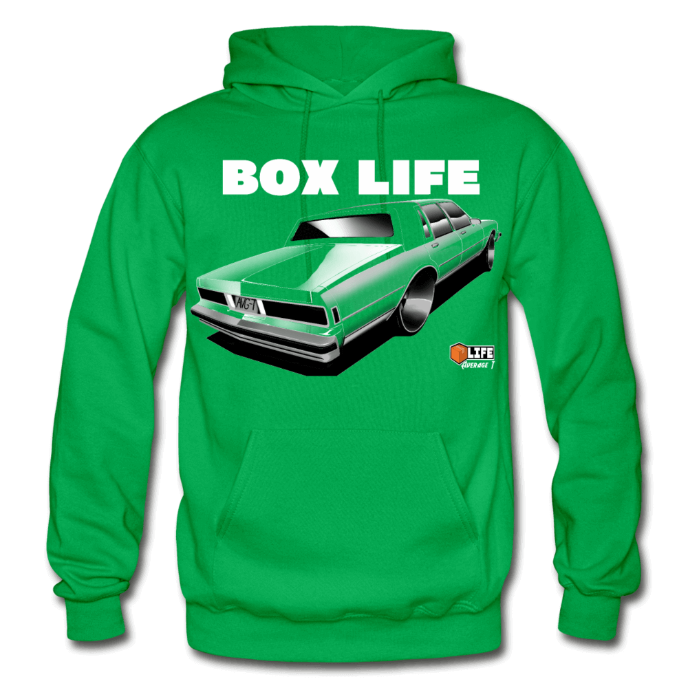 Box Chevy Life LS Brougham caprice Hoodie - AverageTApparel-