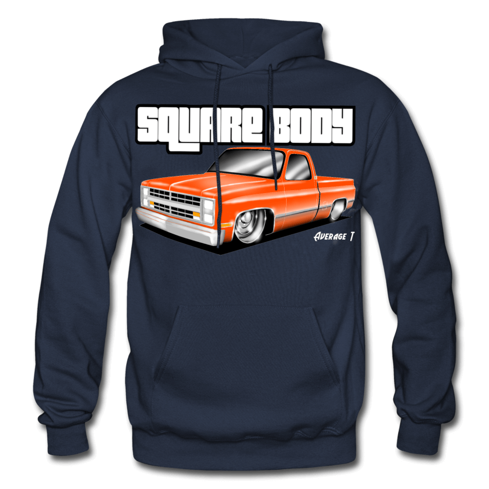 Orange C10 Hoodie - AverageTApparel-