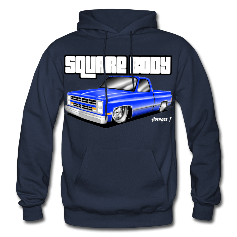 Square Body C10 Hoodie - AverageTApparel-