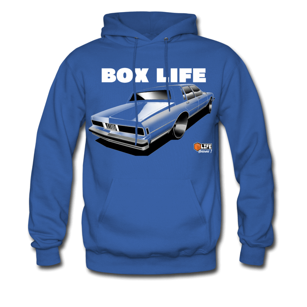 Box Chevy Life LS Brougham caprice Hoodie - AverageTApparel-