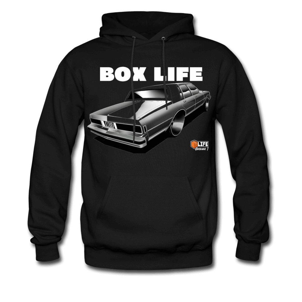Box Chevy Life LS Brougham caprice Hoodie - AverageTApparel-