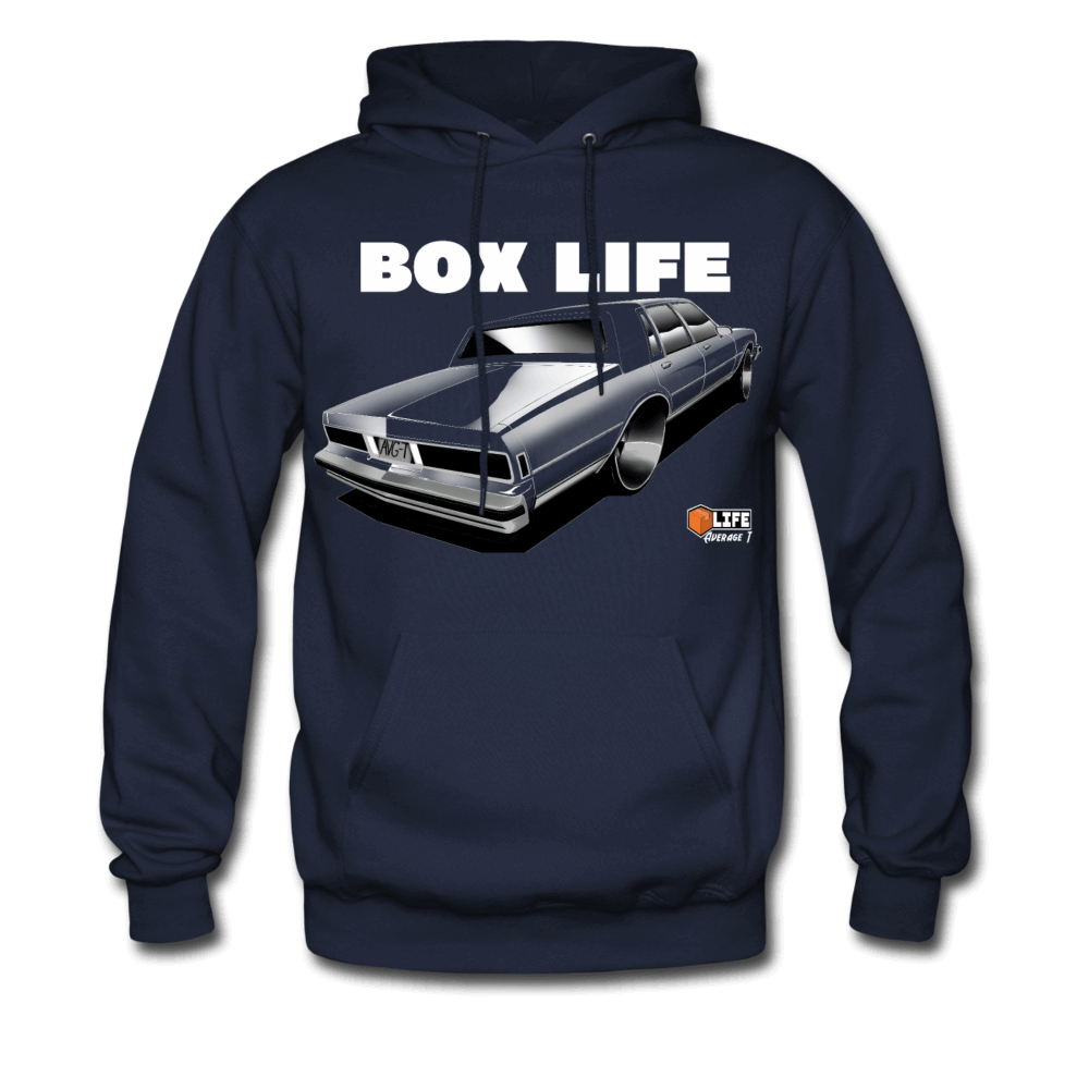 Box Chevy Life LS Brougham caprice Hoodie - AverageTApparel-