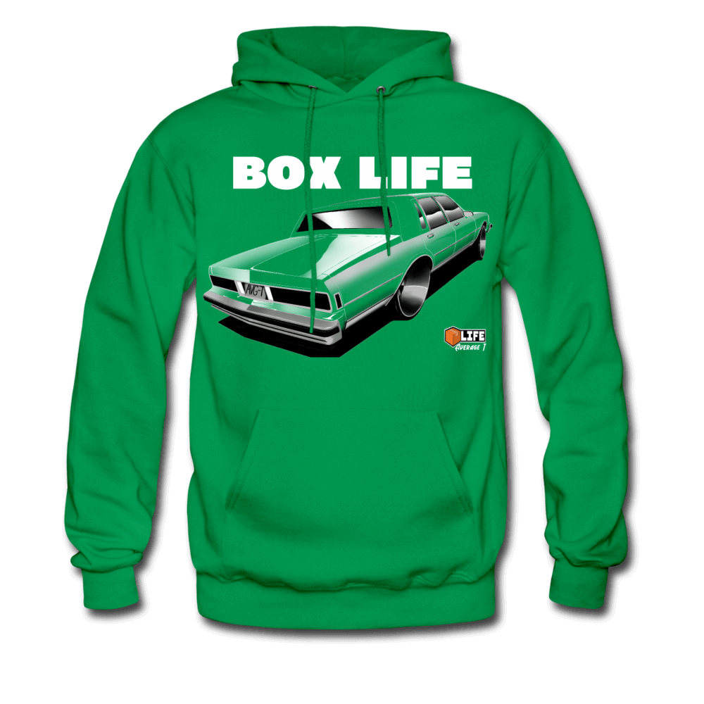 Box Chevy Life LS Brougham caprice Hoodie - AverageTApparel-