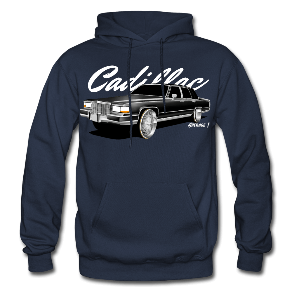 Cadillac Fleetwood Brougham 1990 Hoodie - AverageTApparel-