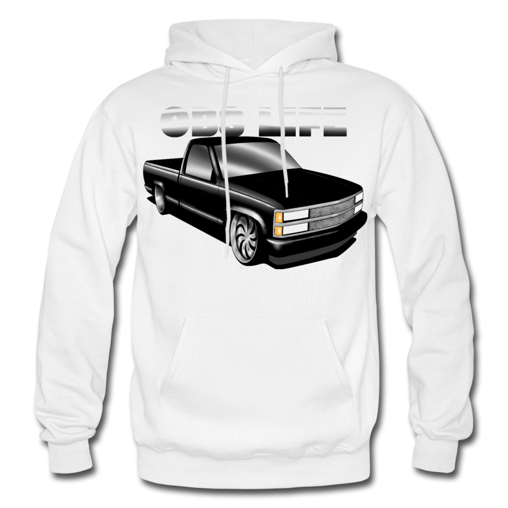 OBS Black pickup Hoodie - AverageTApparel-