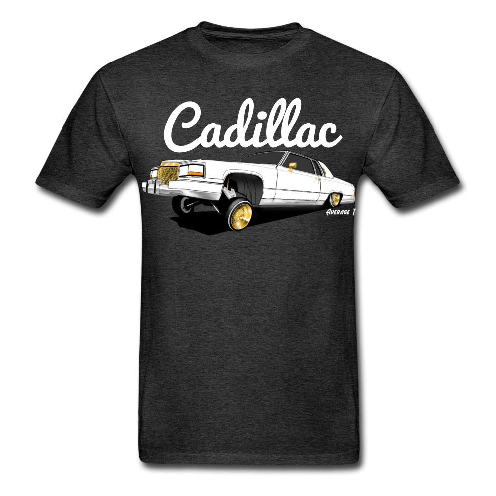 Cadillac Coupe Deville Lowrider White T-Shirt - AverageTApparel-